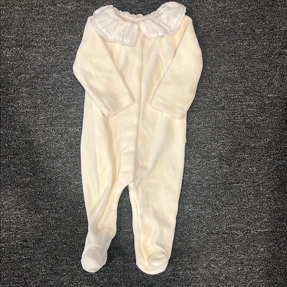 Cream Baby One Piece